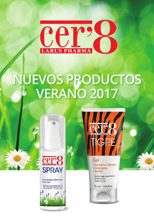 CER 8 Antimosquitos en Spray y en Gel-image