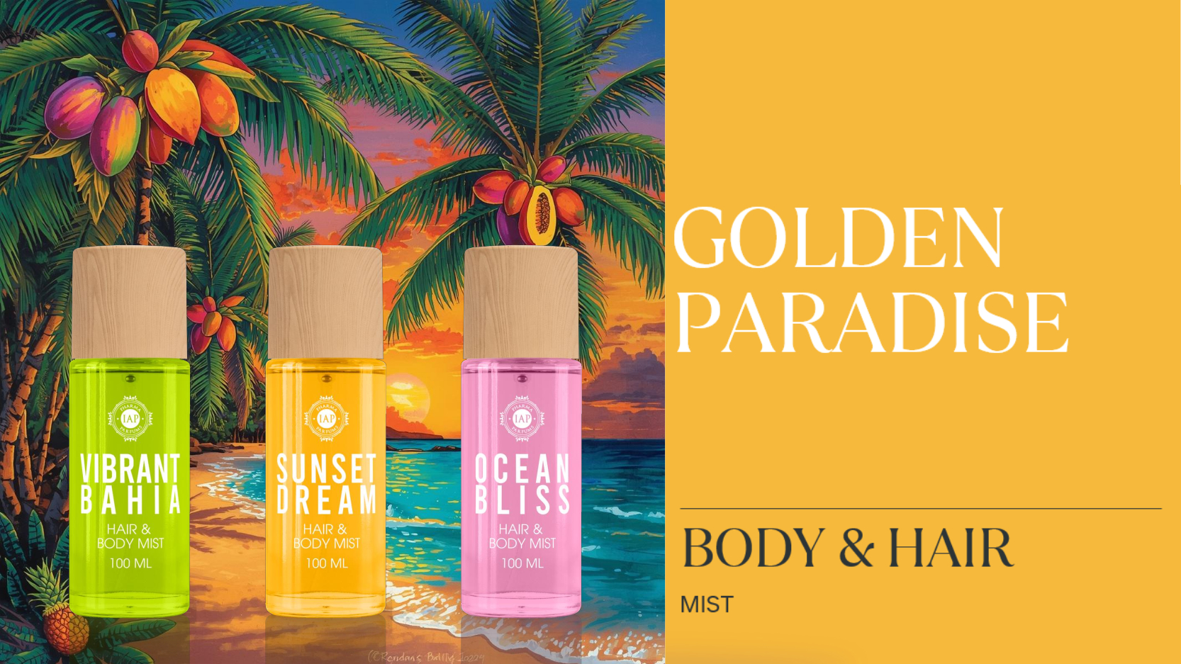 Golden paradise portada
